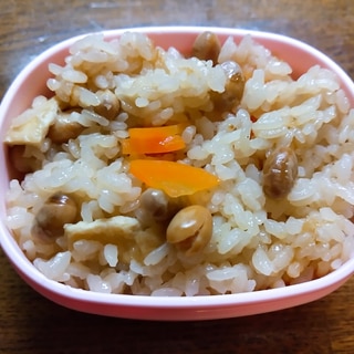 節分豆の炊き込みご飯